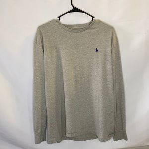 Polo Ralph Lauren - Gray - Basic Long Sleeve Tee